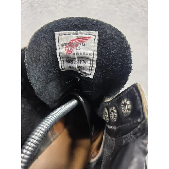 Red Wing 4420 Ballistic Nylon Iron Rangers Size 11.5D (Steel Toe) (USA) (1997)